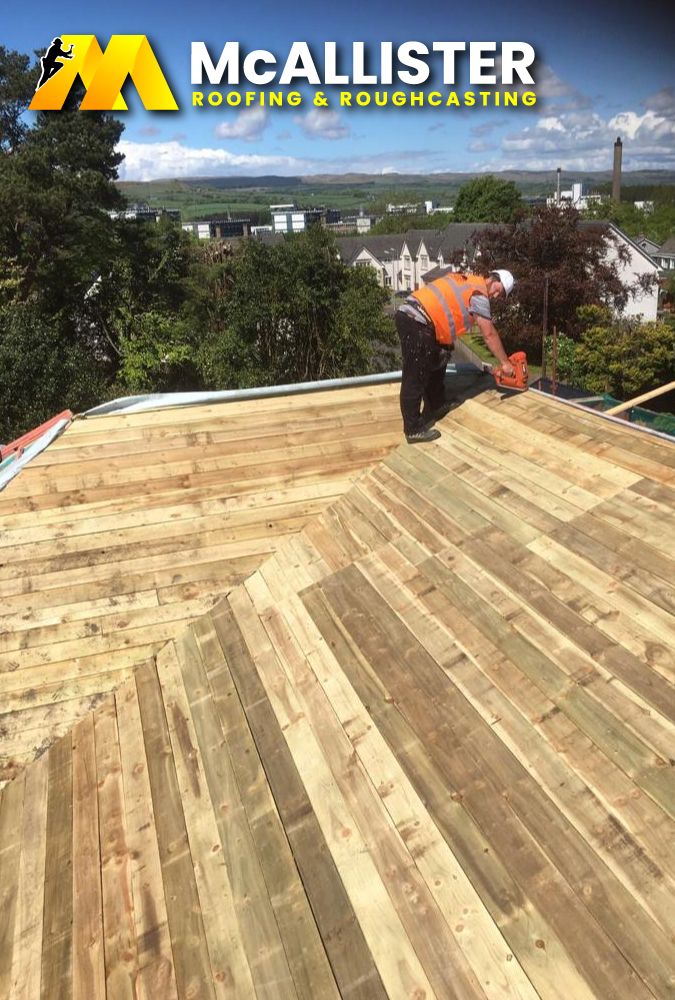 Roofing Glasgow, Roughcasting Glasgow, Roofline Glasgow, External Rendering Glasgow