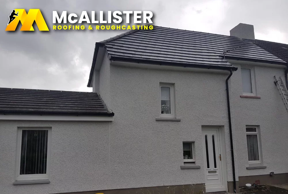 Roofing Glasgow, Roughcsating Glasgow, Roofline Glasgow, External Rendering Glasgow 