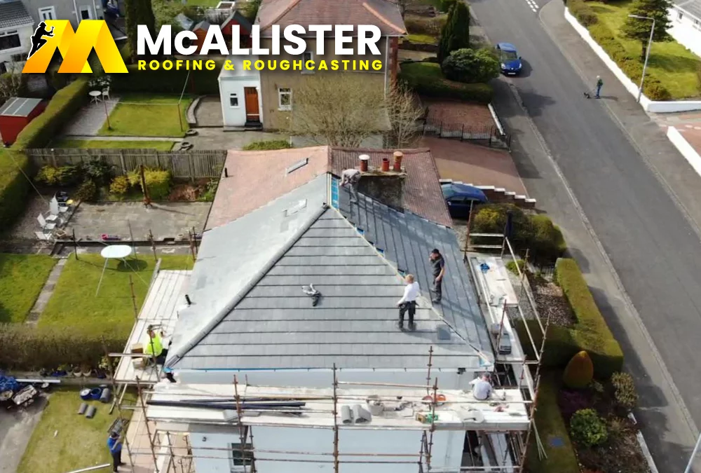 Roofing Glasgow, Roughcsating Glasgow, Roofline Glasgow, External Rendering Glasgow 2