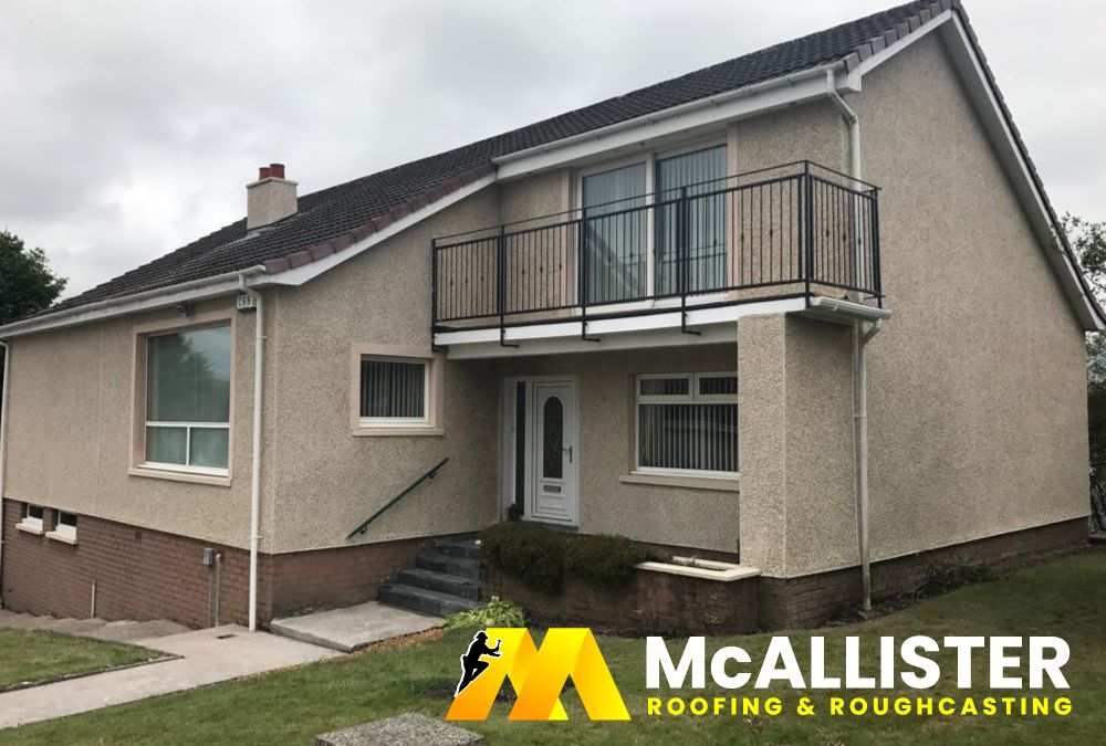 Roofing Glasgow, Roughcasting Glasgow, Roofline Glasgow, External Rendering Glasgow 15